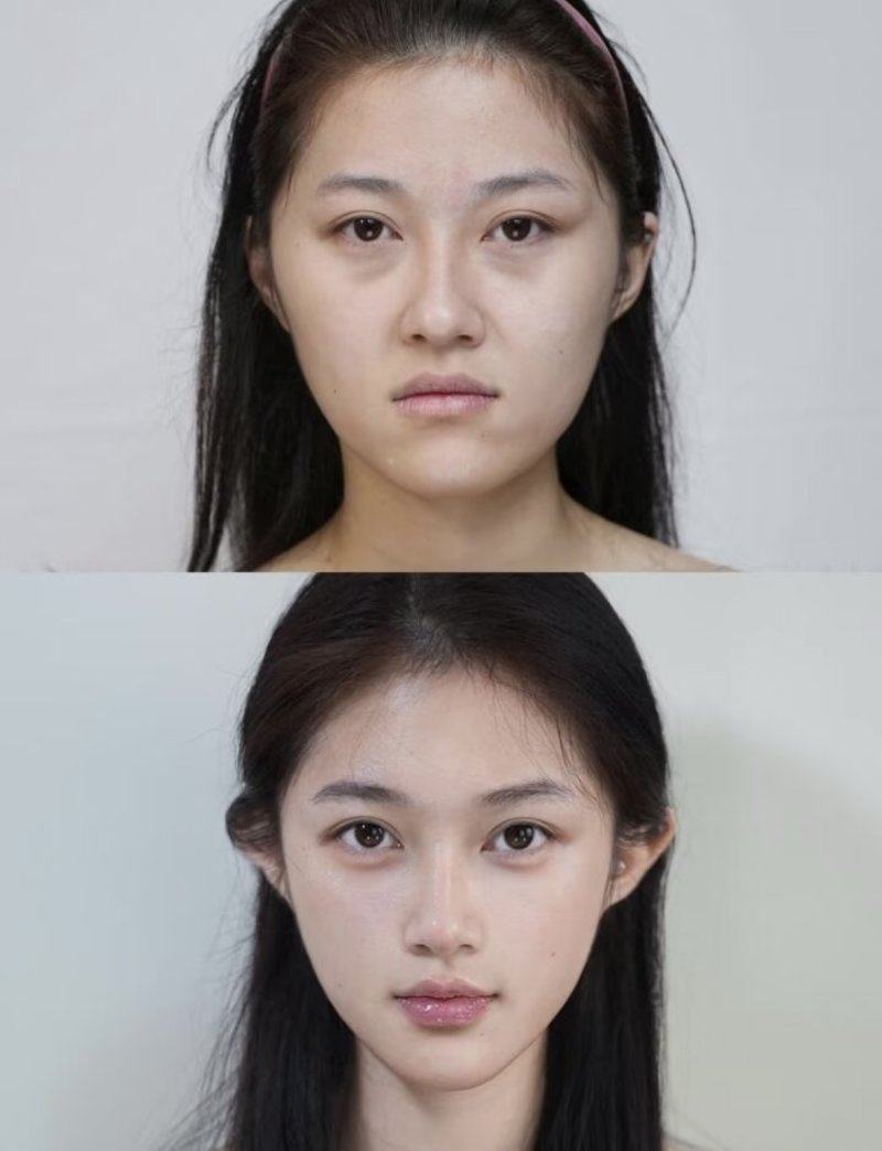 四、眼皮厚的双眼皮妆容小技巧